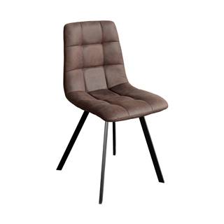 IDEA Nábytok Jedálenská stolička BERGEN hnedé mikrovlákno, značky IDEA Nábytok