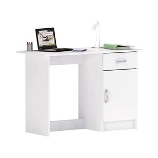 IDEA Nábytok Písací stôl OSIRIS biely, značky IDEA Nábytok