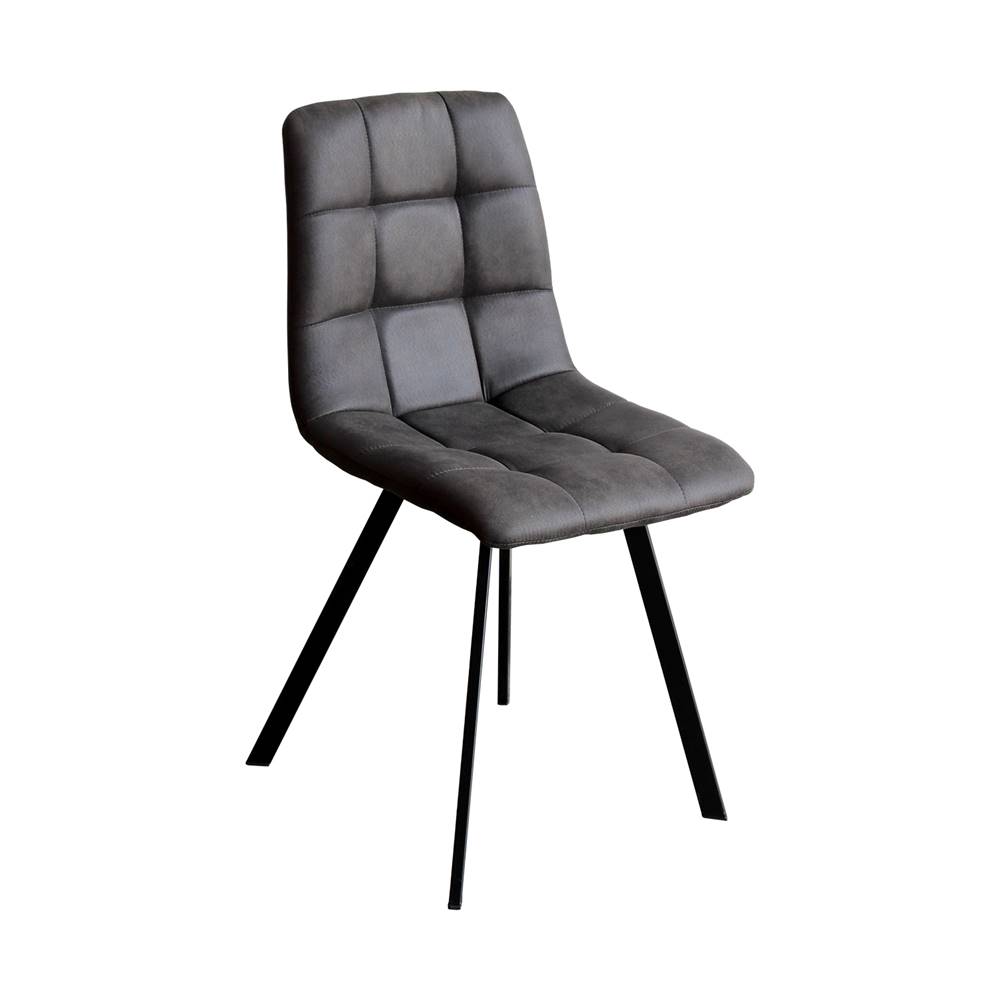 IDEA Nábytok Jedálenská stolička BERGEN sivé mikrovlákno, značky IDEA Nábytok