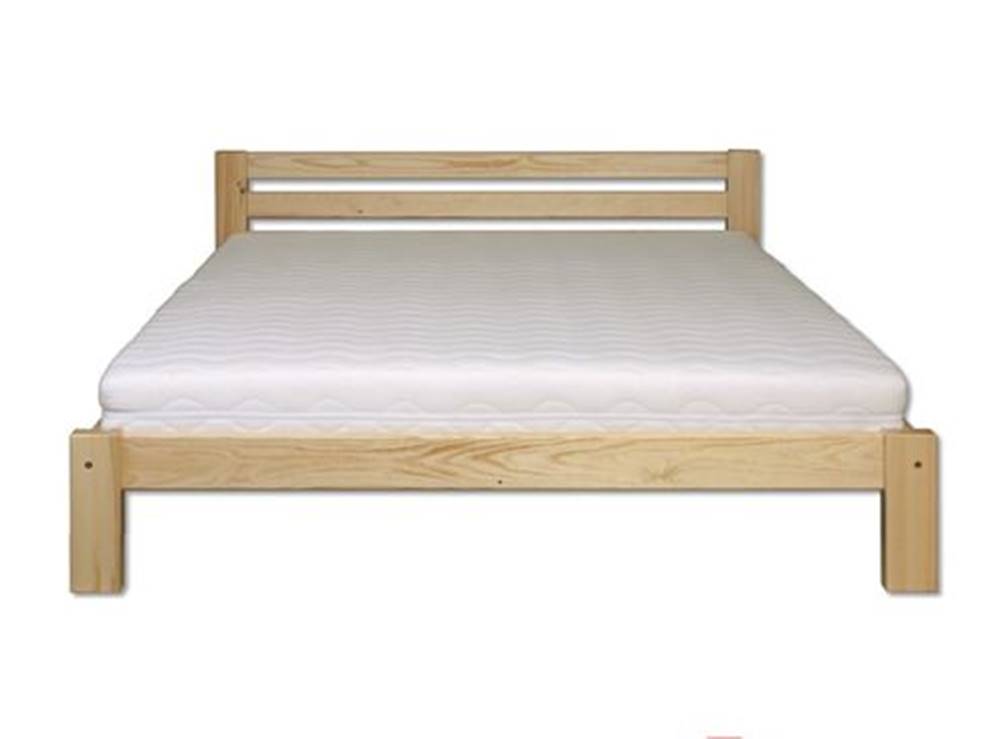Drewmax  Jednolôžková posteľ - masív LK105 | 120cm borovica, značky Drewmax
