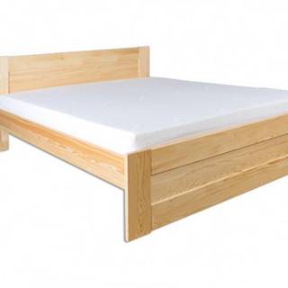 Drewmax Manželská posteľ - masív LK102 | 160cm borovica