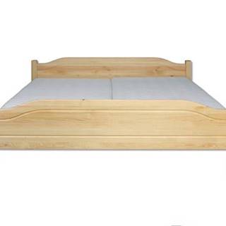 Manželská posteľ - masív LK101 | 180cm borovica