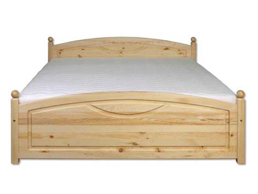 Drewmax Manželská posteľ - masív LK103 | 120cm borovica, značky Drewmax