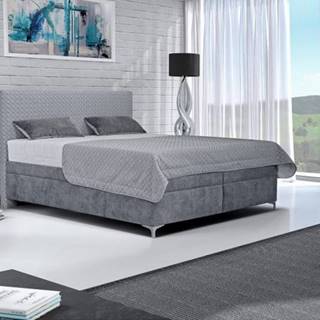 OKAY nábytok Čalúnená posteľ Sonia 180x200, vrátane matraca, pol. roštu a úp, značky OKAY nábytok