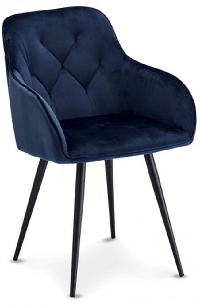 OKAY nábytok Jedálenská stolička Fergo modrá, čierna, značky OKAY nábytok