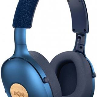 Bezdrôtové slúchadlá Marley Positive Vibration XL, modré