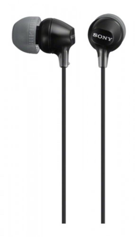Sony Slúchadlá do uší  MDR-EX15AP, černé, značky Sony