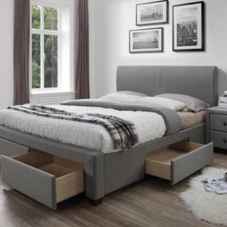 OKAY nábytok Čalúnená posteľ Marion 160x200, vrátane roštu a úp, bez matracov, značky OKAY nábytok