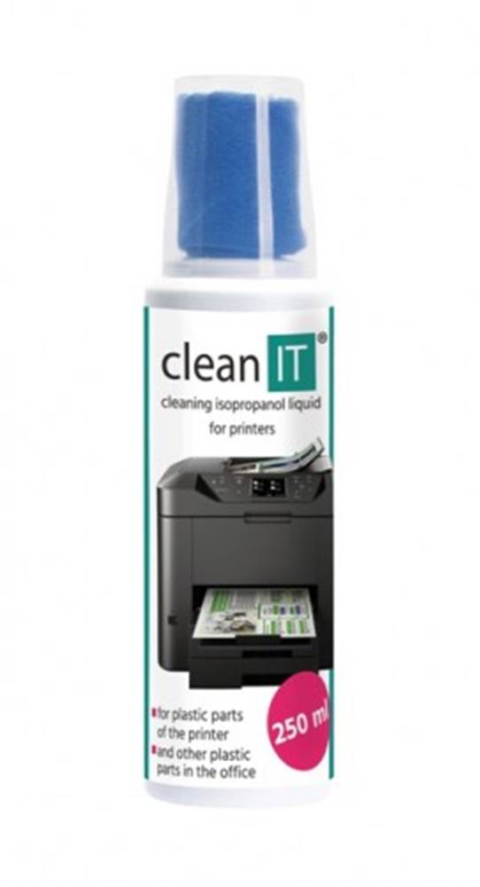 Clean IT Čistiaci roztok na plasty s utierkou CLEAN IT CL190, 250ml, značky Clean IT