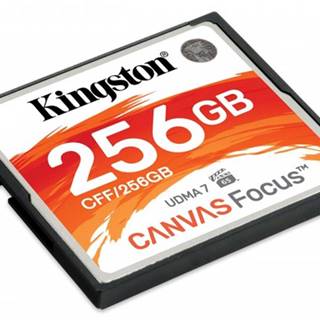 Compact Flash karta Kingston Canvas focus 256GB