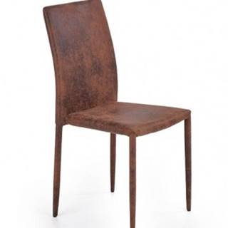 OKAY nábytok Jedálenská stolička Saiza hnedá, značky OKAY nábytok