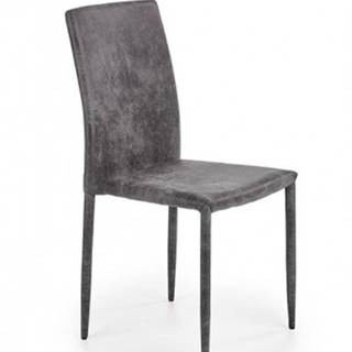 Jedálenská stolička Saiza sivá