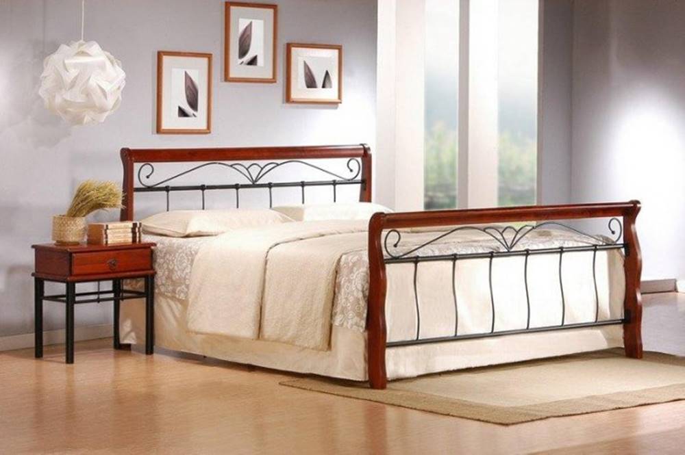 OKAY nábytok Kovová posteľ Verona 160x200, vrátane roštu, bez matracov, značky OKAY nábytok