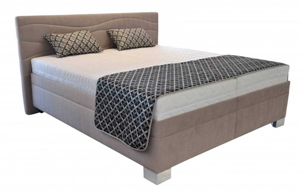 OKAY nábytok Čalúnená posteľ Windsor 180x200, el. pohon roštov, bez matracov, značky OKAY nábytok