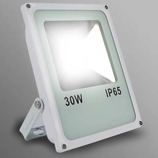Biely LED reflektor 20W IP65 1600LM 4000K EK724