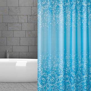Textilný záves 150/200 W06303 Blue Mosaic