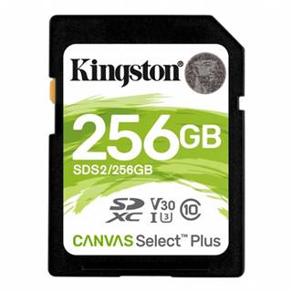 Kingston SDXC karta  Canvas Select Plus 256GB, značky Kingston