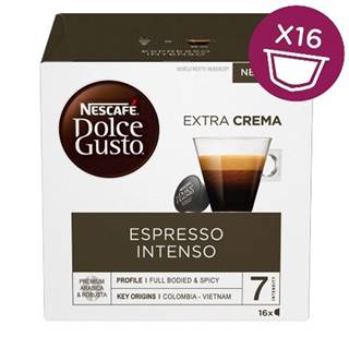 Krups Kapsule Nescafé Dolce Gusto Espresso Intenso, 16ks, značky Krups