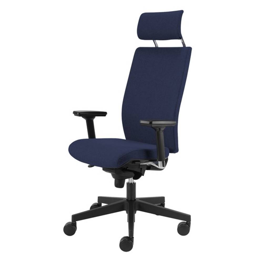 Sconto Kancelárska stolička CONNOR modrá, značky Sconto