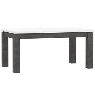 MERKURY MARKET Stôl Lenox/Brugia ALCT44 biely lesk/beton, značky MERKURY MARKET