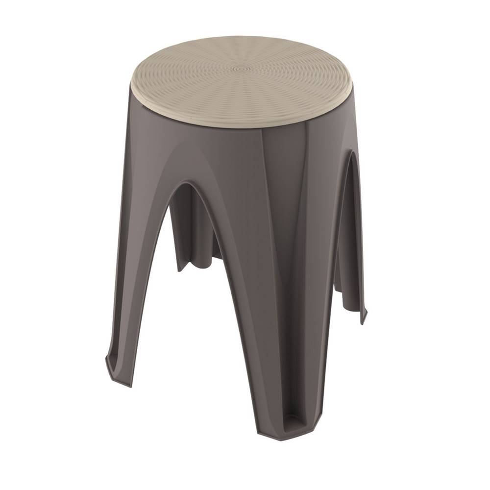 Spaas Otočná stolička Girotondo hnedá, 35 x 35 x 45,5 cm, značky Spaas