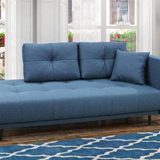 OKAY nábytok Leňoška Bony s úložným priestorom, pravá strana, modrá, značky OKAY nábytok