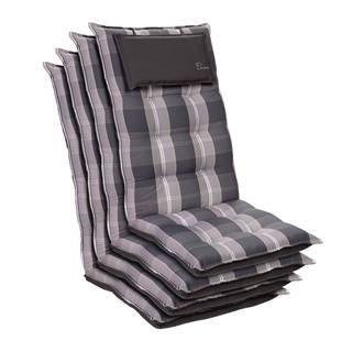 Blumfeldt  Sylt, čalúnená podložka, podložka na stoličku, podložka na vyššie polohovacie kreslo, vankúš, polyester, 50 × 120 × 9 cm, značky Blumfeldt