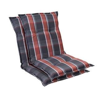 Blumfeldt  Prato, čalúnená podložka, podložka na stoličku, podložka na nižšie polohovacie kreslo, na záhradnú stoličku, polyester, 50 × 100 × 8 cm, značky Blumfeldt