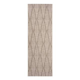 Bougari Hnedobéžový vonkajší koberec NORTHRUGS Pella, 70 x 200 cm, značky Bougari