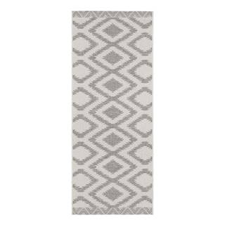 Bougari Sivo-krémový vonkajší koberec NORTHRUGS Isle, 70 x 200 cm, značky Bougari