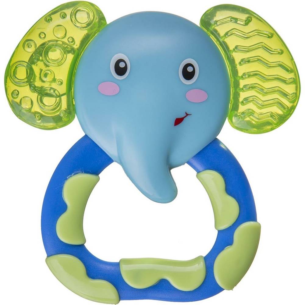 Domarex Akuku chladiace hryzátko slon modro zelená, značky Domarex