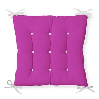Minimalist Cushion Covers Sedák s prímesou bavlny  Lila, 40 x 40 cm, značky Minimalist Cushion Covers