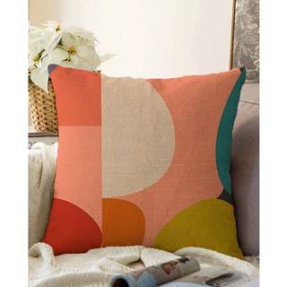 Minimalist Cushion Covers Obliečka na vankúš s prímesou bavlny  Circles, 55 x 55 cm, značky Minimalist Cushion Covers