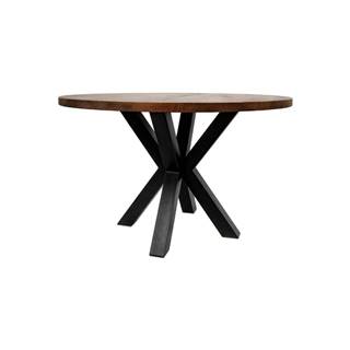 HSM collection Guľatý jedálenský stôl s doskou z mangového dreva HMS collection, ⌀ 140 cm, značky HSM collection