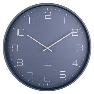 Karlsson 5751BL dizajnové nástenné hodiny, pr. 40 cm