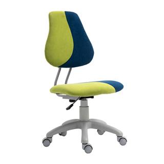 Rastúca otočná stolička zelená/modrá/sivá RAIDON