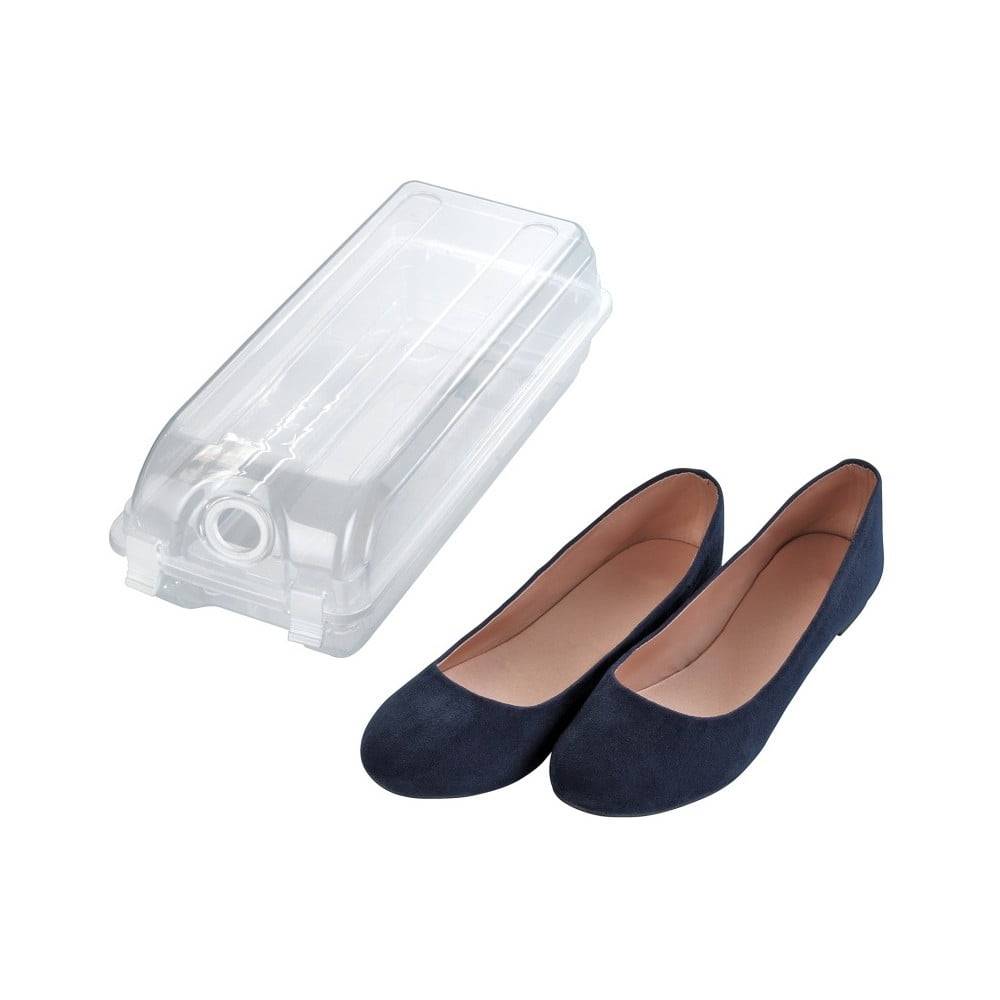 Wenko Transparentný úložný box na topánky  Smart, šírka 14 cm, značky Wenko