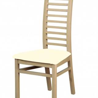 OKAY nábytok Jedálenská stolička Eryka drevo - dub sonoma / poťah - látka), značky OKAY nábytok