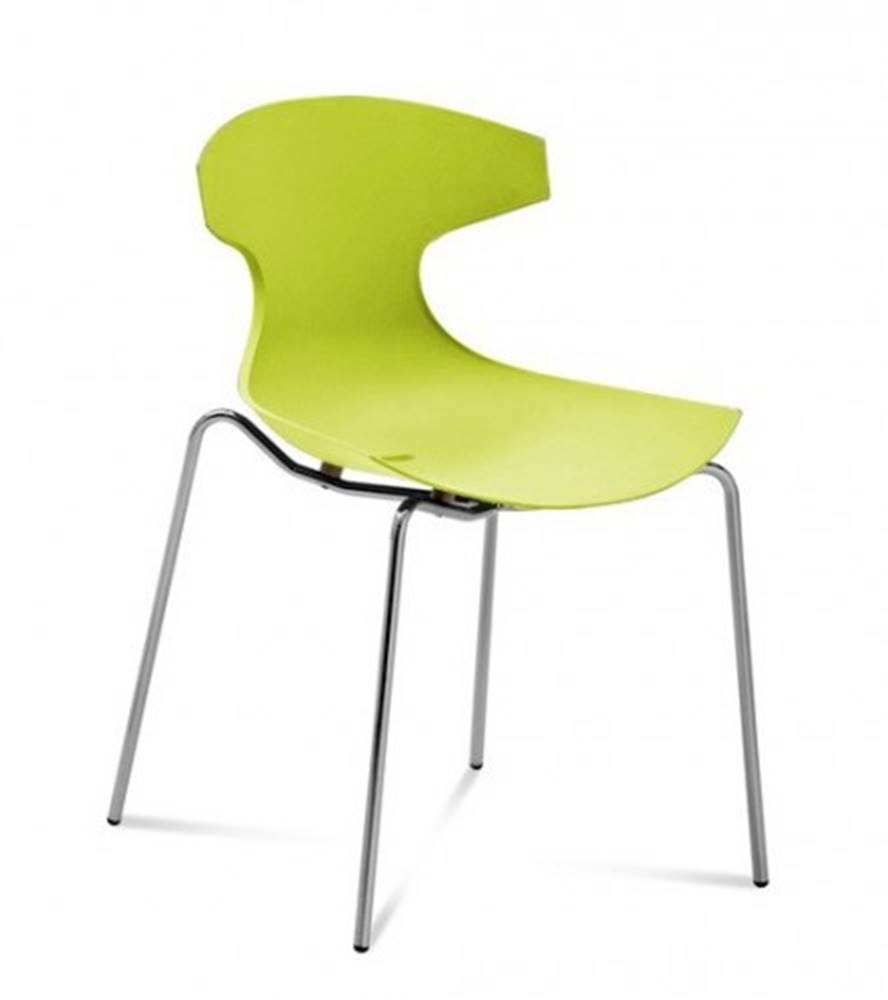 OKAY nábytok Jedálenská stolička Echo zelená, značky OKAY nábytok