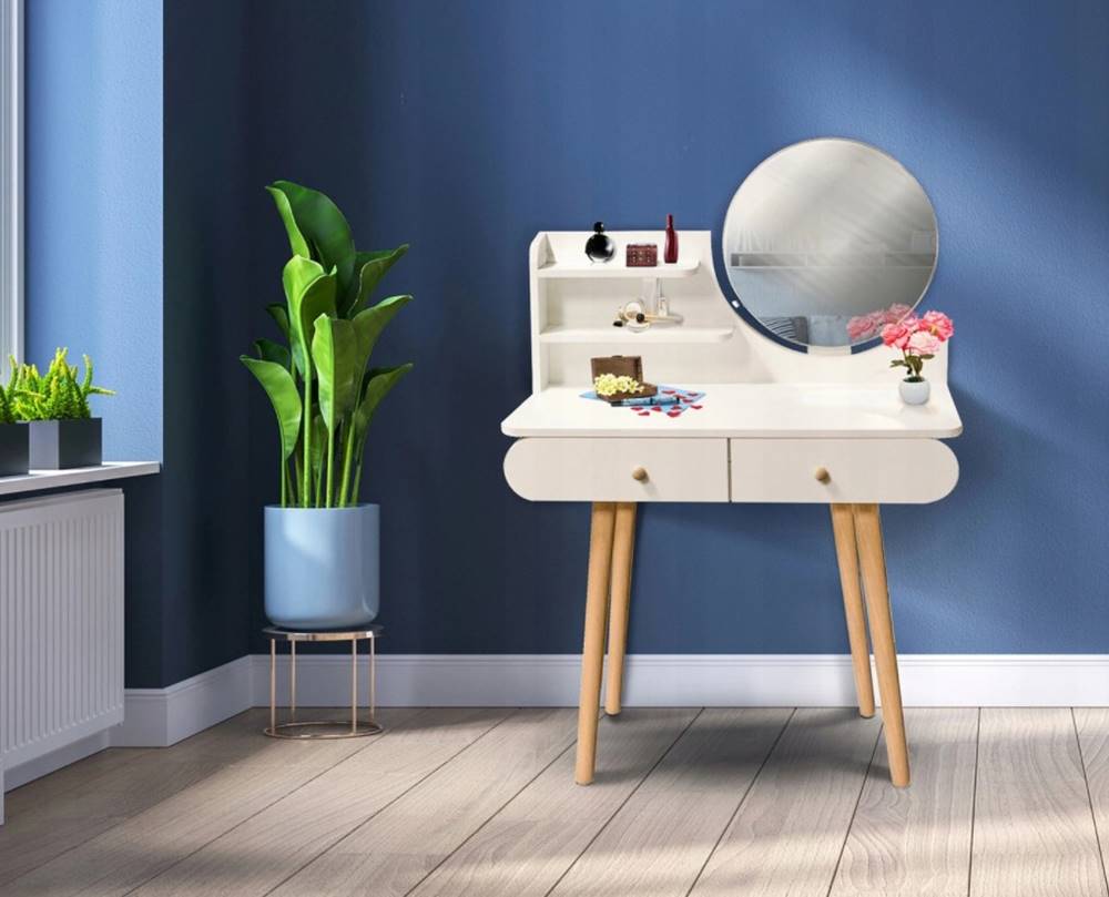 ArtJum  Toaletný stolík SCANDI biela | CM-891920, značky ArtJum