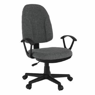 Kancelárska stolička sivá látka DEVRI