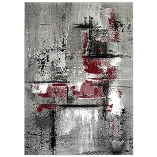 Boxxx TKANÝ KOBEREC, 80/150 cm, sivá, červená