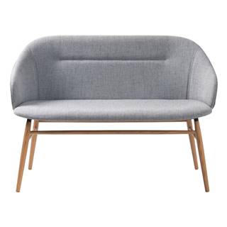 Sivá pohovka Unique Furniture Teno, šírka 121 cm
