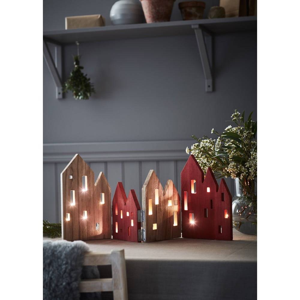 Markslöjd Drevená vianočná svetelná dekorácia  View, značky Markslöjd