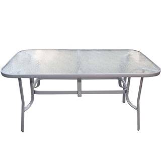 MERKURY MARKET Záhradný sklenený stôl 70x90x150cm, značky MERKURY MARKET