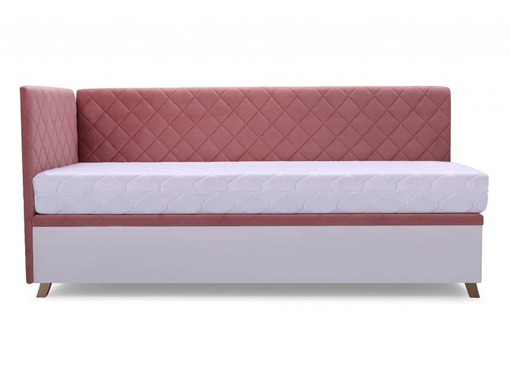 ArtIdz  Čalúnená posteľ SOLO - FIDO | ružová 80 x 200 cm, značky ArtIdz