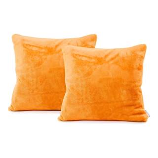 DecoKing Sada 2 oranžových obliečok na vankúš  Mic, 45 x 45 cm, značky DecoKing
