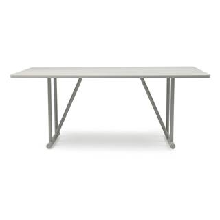 Tenzo Sivý jedálenský stôl  Grain, 180 x 90 cm, značky Tenzo