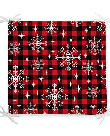 Vianočný sedák s prímesou bavlny Minimalist Cushion Covers Eve, 42 x 42 cm