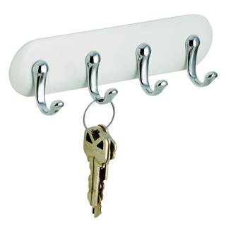 iDesign Samodržiaci vešiak na kľúče  Forma AFFIXX York, 17 x 14 cm, značky iDesign